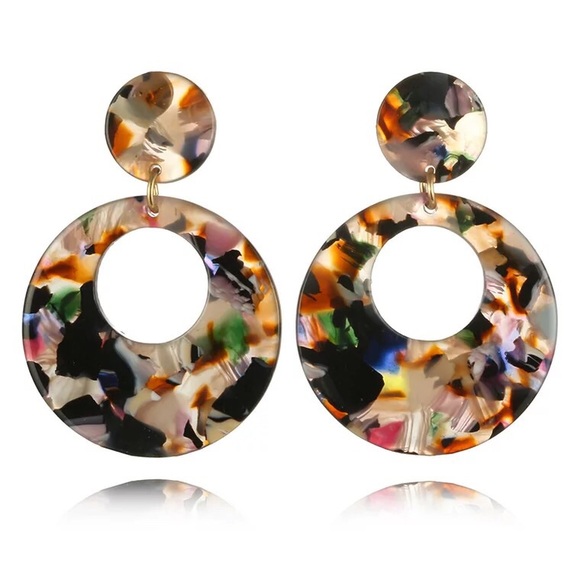 Jewelry - Resin acrylic earrings